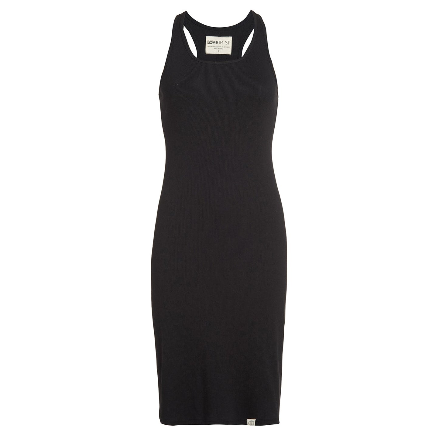 Pima Rib Knit L&L Racerback Dress 🩵